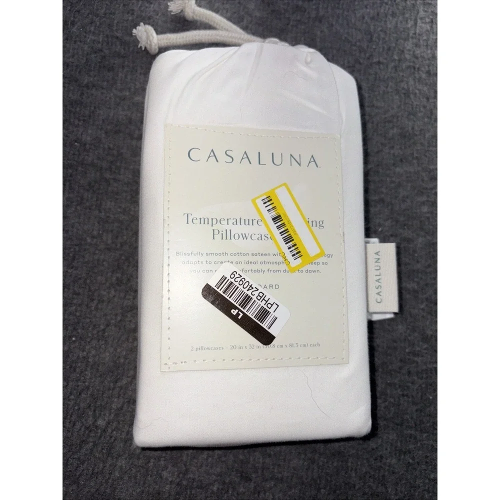 NEW CASALUNA Temperature Balancing  Pillowcases Set 20